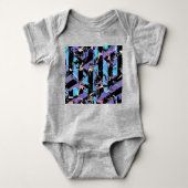 Oogkas baby bodysuit (Voorkant)