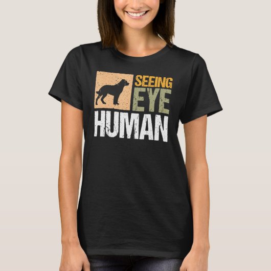 Oogkleurige mens 3 t-shirt (Voorkant)