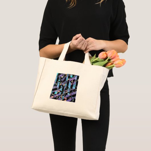 Oogklever boodschappentas mini tote bag (Voorkant (product))