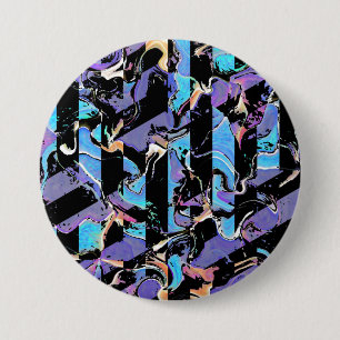 Oogklever knoop ronde button 7,6 cm