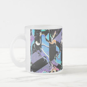 Oogklever koffiemok matglas koffiemok