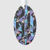 Oogkleverige versiering ornament (voorkant)