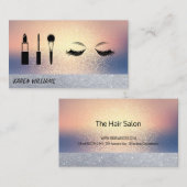 Ooglaesje glitter | Make-upkunstenaar Visitekaartje (Voorkant / Achterkant)