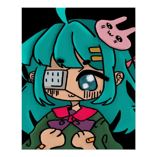 ooglapje perfect poster (Voorkant)