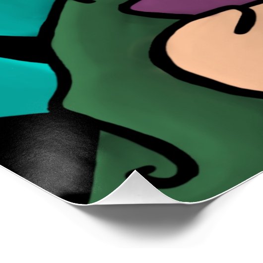 ooglapje perfect poster (Hoek)