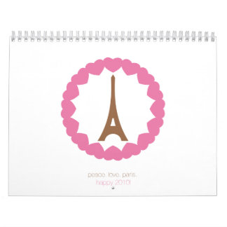 oogliefde parijs. 2010. kalender