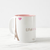 Oogliefde... Tweekleurige Koffiemok (Voorkant links)