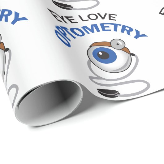 Oogliefdesoptometrie Cadeaupapier (Rol Hoek)