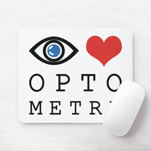 Oogliefdesoptometrie Muismat (Met muis)