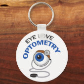 Oogliefdesoptometrie Sleutelhanger (Voorkant)