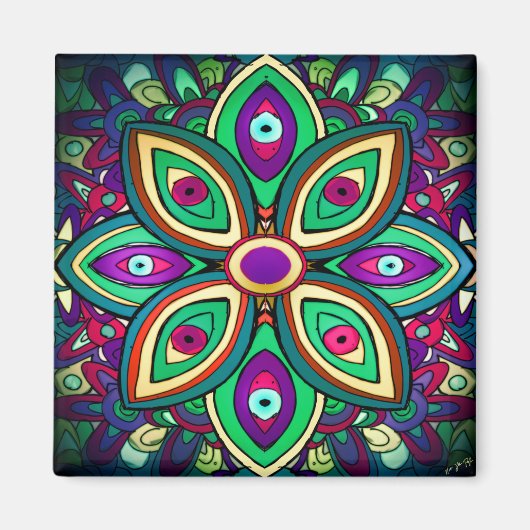 Ooglotus kunstmagneet magneet (Voorkant)