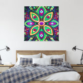Ooglotus (verpakte Canvas Art Print) Afdruk (Insitu (Slaapkamer))