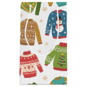 Oogly, maar stoute feestdag met kerstavond klein cadeauzakje (Voorkant)