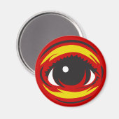 Oogmagneet - Rood Magneet (Voorkant / Achterkant)