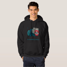 Oogmond is zo kaal hoodie