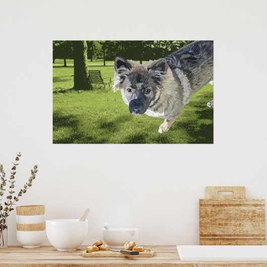 Oogmutte Poster (Keuken)