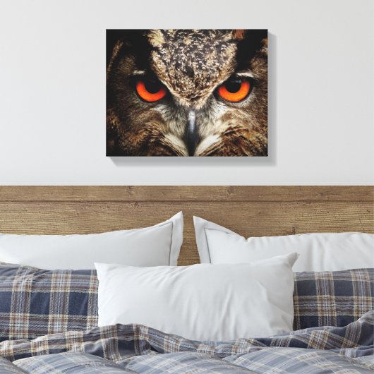 Oogogen Canvas Afdruk (Insitu (Slaapkamer))