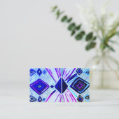 Oogogen Geometrische moderne Waterverf Visitekaartje (Staand voorkant)