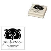 Oogogen logo rubberstempel (Gestempeld)