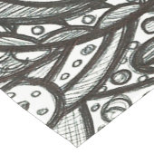 Oogogen Zie je zwart-wit oog Korte Tafelloper (Hoek)