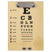 Oogonderzoek klembord (Voorkant)