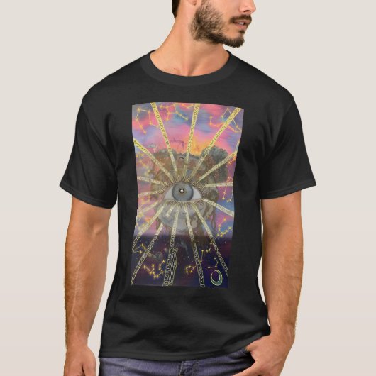 Oogontwerp T-shirt (Voorkant)