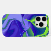 Oogoog, 3D Abstract in groen blauw paars Case-Mate iPhone Case (Achterkant (horizontaal))