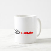 Oogoog CAPTAINE Koffiemok (Voorkant rechts)