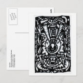 Oogoog door Brian Benson Briefkaart (Voorkant / Achterkant)