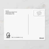 Oogoog door Brian Benson Briefkaart (Achterkant)