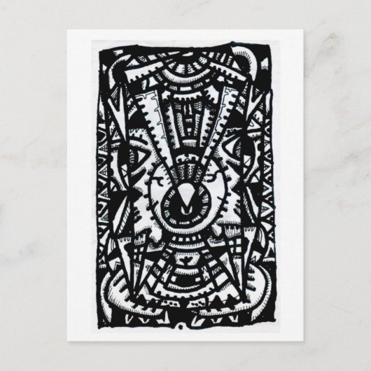 Oogoog door Brian Benson Briefkaart (Voorkant)