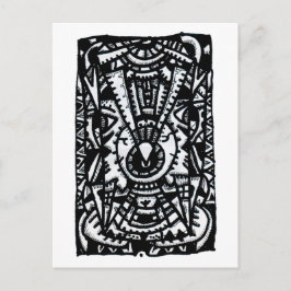 Oogoog door Brian Benson Briefkaart