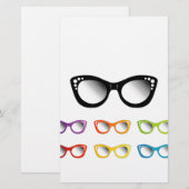  oogoog draag voor dames briefpapier (Voorkant / Achterkant)