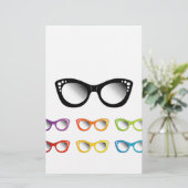  oogoog draag voor dames briefpapier (Staand voorkant)