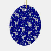 Oogoog Elephant Good Luck amulet patroon Keramisch Ornament (Rechts)