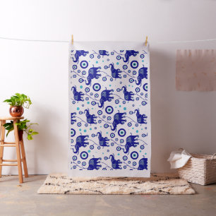 Oogoog Elephant Good Luck amulet patroon Stof