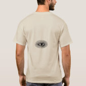 Oogoog Eyeconic Graphic Black Fun Typografie T-shirt (Achterkant)