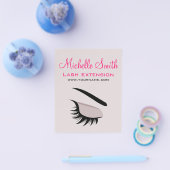 Oogoog met lange Flash-vergrotingen Flyer (Enkel)