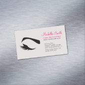 Oogoog met lange Flash-vergrotingen Magnetisch Visitekaartje (Voorbeeld)