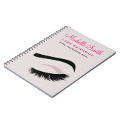 Oogoog met lange Flash-vergrotingen Notitieboek (Linkerzijde)