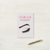 Oogoog met lange Flash-vergrotingen Post-it® Notes (Op bureau)