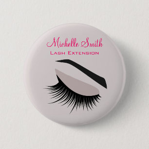 Oogoog met lange Flash-vergrotingen Ronde Button 5,7 Cm