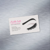 Oogoog met lange Flash-vergrotingen Visitekaartje Magneet (Voorbeeld)