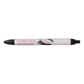 Oogoog met lange Flash-vergrotingen Zwarte Inkt Pen (Voorkant)