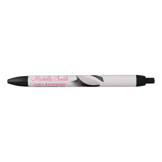 Oogoog met lange Flash-vergrotingen Zwarte Inkt Pen (Voorkant)