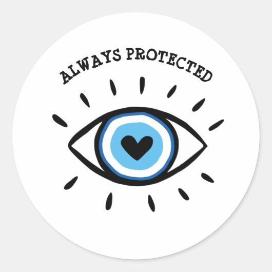 Oogoog Spiritueel esthetisch oedeem Ronde Sticker (Voorkant)