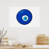 Oogoog, symbool voor bescherming poster (Keuken)