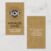 Oogoog - Triple Moon - Black en Pearl Visitekaartje (Voorkant / Achterkant)