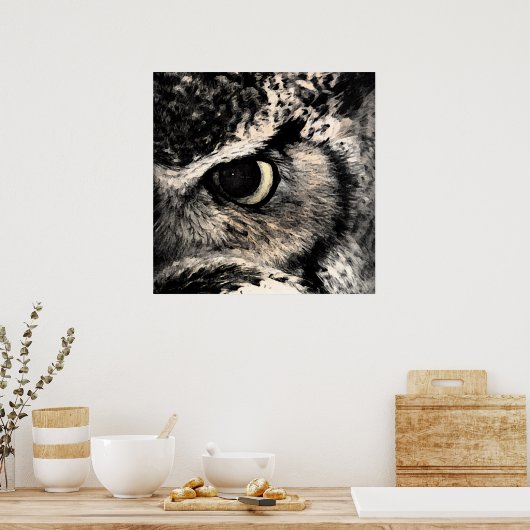 Oogoog van de boomgaard poster (Keuken)