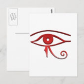 Oogoog van de hoorn briefkaart (Voorkant / Achterkant)
